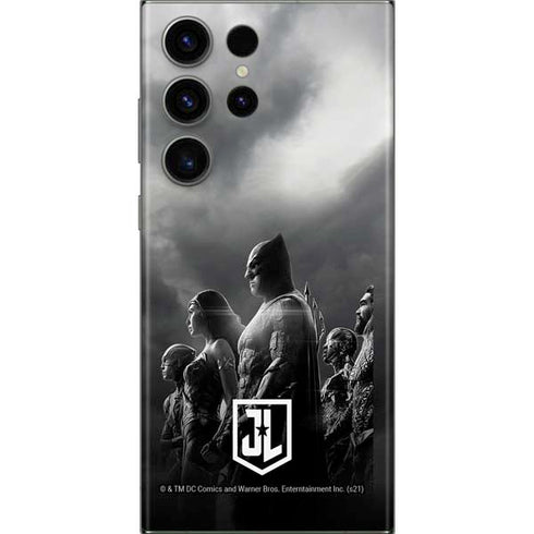 The Justice League (2017) Profile Characters Poster Galaxy S23 Ultra Skin