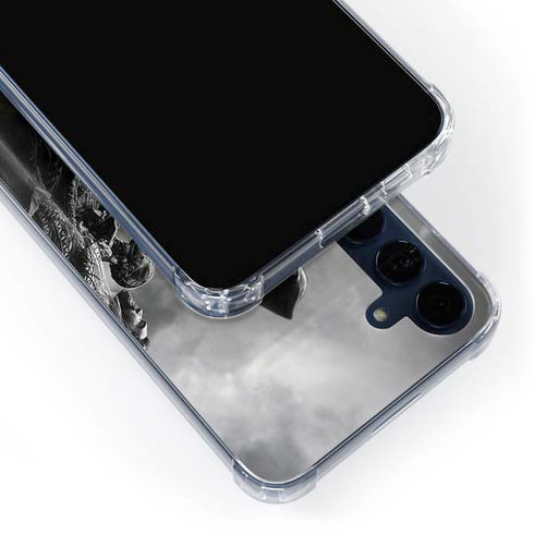 The Justice League (2017) Profile Characters Poster Galaxy S24 Clear Case