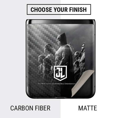 The Justice League (2017) Profile Characters Poster Galaxy Z Flip Skin