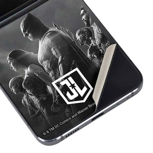 The Justice League (2017) Profile Characters Poster Galaxy Z Flip5 5G Skin