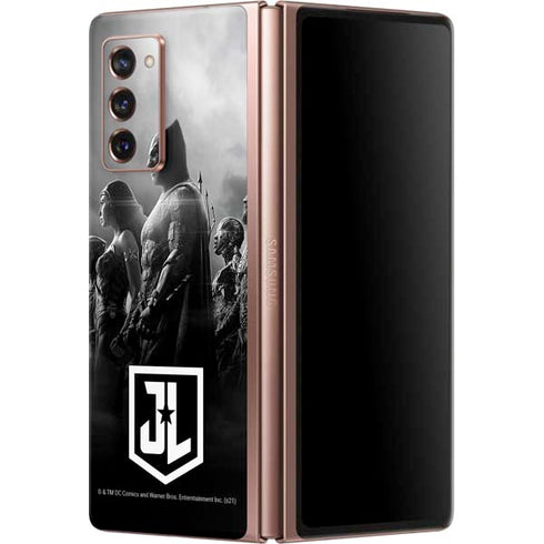 The Justice League (2017) Profile Characters Poster Galaxy Z Fold2 5G Skin