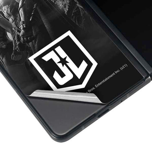 The Justice League (2017) Profile Characters Poster Galaxy Z Fold3 5G Skin
