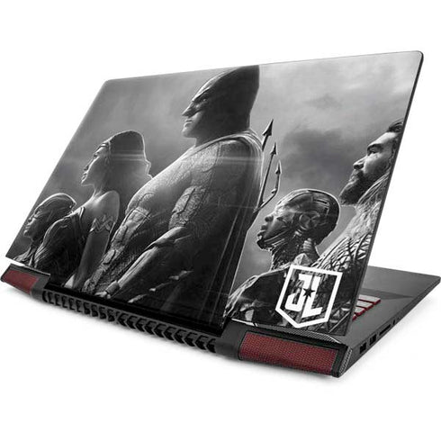 The Justice League (2017) Profile Characters Poster Lenovo IdeaPad Skin