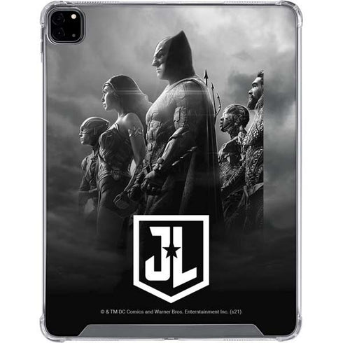The Justice League (2017) Profile Characters Poster iPad Pro 12.9in (2020) Clear Case