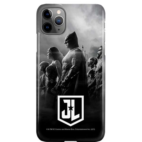 The Justice League (2017) Profile Characters Poster iPhone 11 Pro Max Lite Case