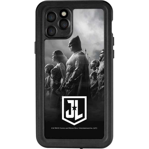 The Justice League (2017) Profile Characters Poster iPhone 11 Pro Waterproof Case