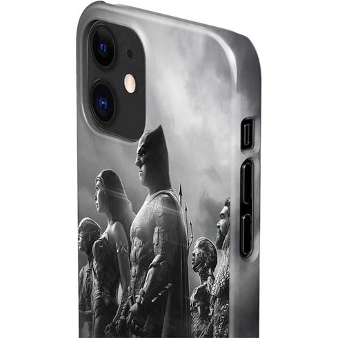 The Justice League (2017) Profile Characters Poster iPhone 12 Mini Lite Case