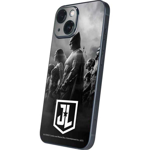 The Justice League (2017) Profile Characters Poster iPhone 13 Mini Skin
