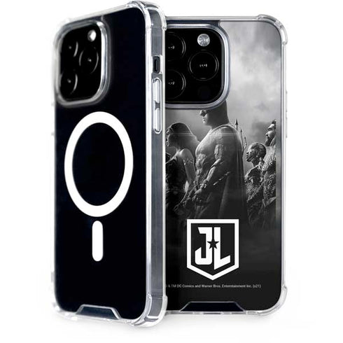 The Justice League (2017) Profile Characters Poster iPhone 13 Pro MagSafe Case