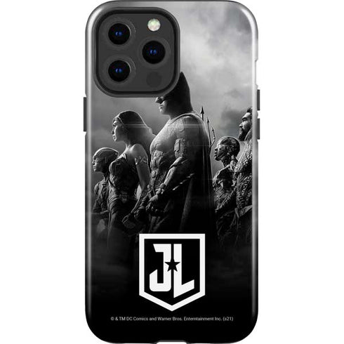 The Justice League (2017) Profile Characters Poster iPhone 13 Pro Max Impact Case