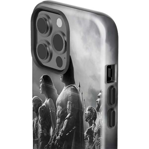 The Justice League (2017) Profile Characters Poster iPhone 13 Pro Max Impact Case