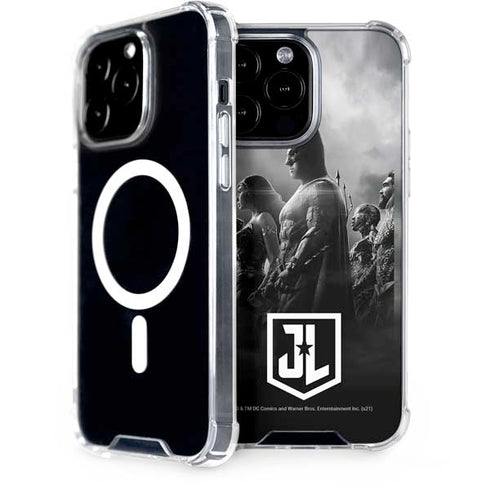 The Justice League (2017) Profile Characters Poster iPhone 13 Pro Max MagSafe Case