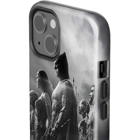 The Justice League (2017) Profile Characters Poster iPhone 15 Plus Impact Case