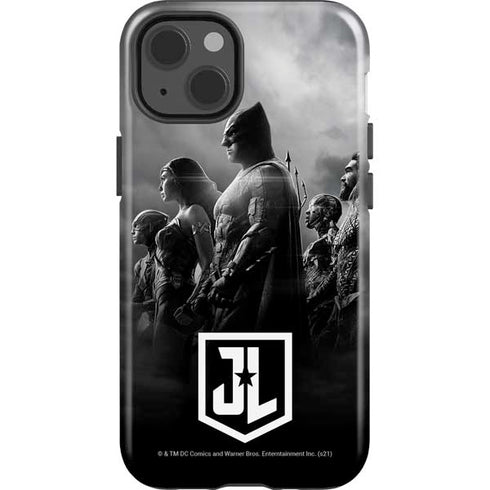 The Justice League (2017) Profile Characters Poster iPhone 15 Impact Case