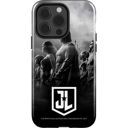 The Justice League (2017) Profile Characters Poster iPhone 15 Pro Impact Case