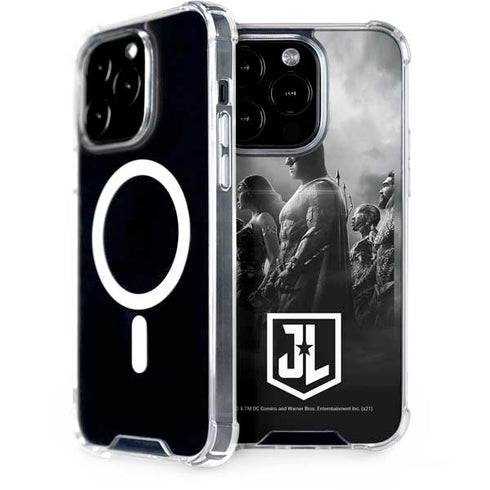The Justice League (2017) Profile Characters Poster iPhone 15 Pro MagSafe Case