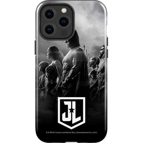 The Justice League (2017) Profile Characters Poster iPhone 15 Pro Max Impact Case