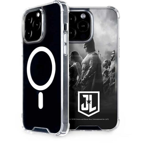 The Justice League (2017) Profile Characters Poster iPhone 14 Pro Max MagSafe Case