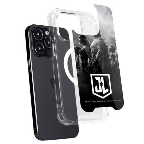 The Justice League (2017) Profile Characters Poster iPhone 15 Pro Max MagSafe Case