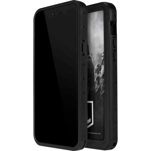 The Justice League (2017) Profile Characters Poster iPhone 14 Pro Max Waterproof Case