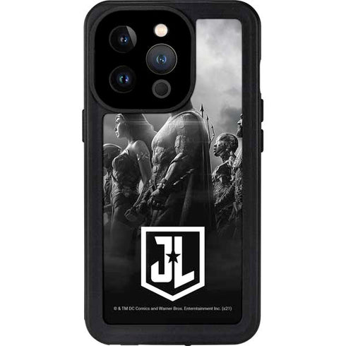 The Justice League (2017) Profile Characters Poster iPhone 14 Pro Waterproof Case