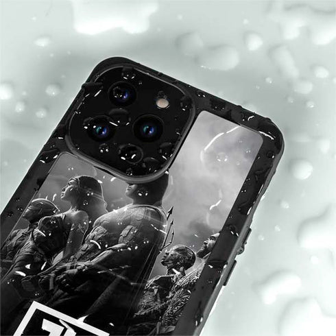 The Justice League (2017) Profile Characters Poster iPhone 14 Pro Waterproof Case