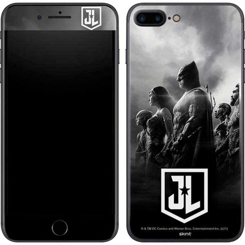 The Justice League (2017) Profile Characters Poster iPhone 8 Plus Skin