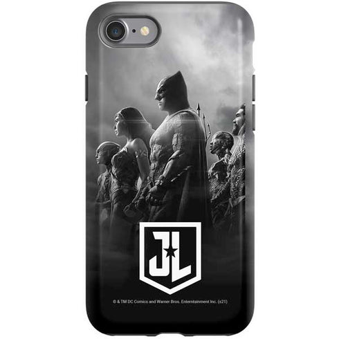 The Justice League (2017) Profile Characters Poster iPhone SE (2nd & 3rd Gen) Pro Case