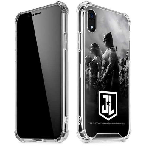 The Justice League (2017) Profile Characters Poster iPhone XR Clear Case