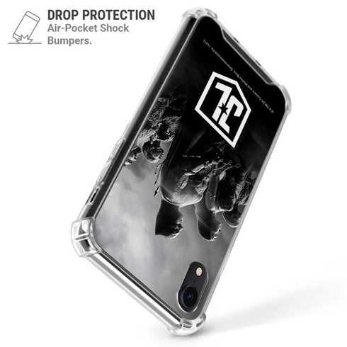 The Justice League (2017) Profile Characters Poster iPhone XR Clear Case