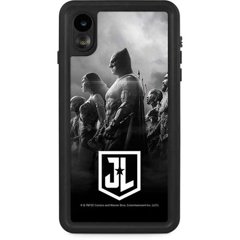 The Justice League (2017) Profile Characters Poster iPhone XR Waterproof Case