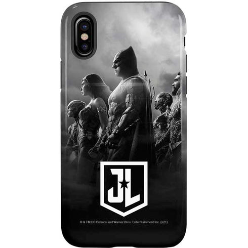 The Justice League (2017) Profile Characters Poster iPhone XS Pro Case