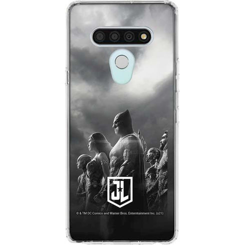 The Justice League (2017) Profile Characters Poster LG Stylo 6 Clear Case