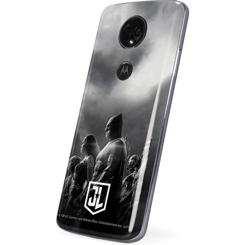The Justice League (2017) Profile Characters Poster Moto E5 Plus Skin