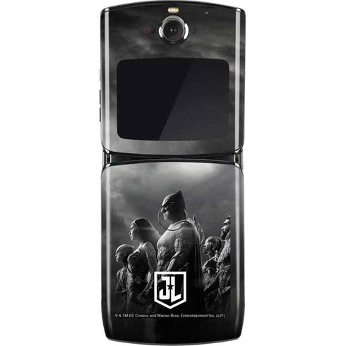 The Justice League (2017) Profile Characters Poster Motorola RAZR Skin
