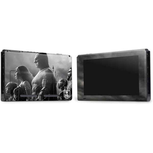 The Justice League (2017) Profile Characters Poster Nintendo Switch Bundle Skin