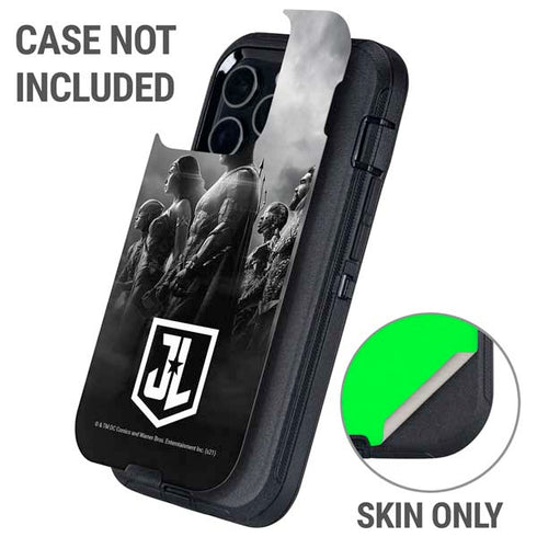 The Justice League (2017) Profile Characters Poster Otterbox Defender iPhone Skin