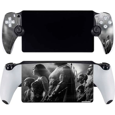The Justice League (2017) Profile Characters Poster PlayStation Portal Remote Player Skin