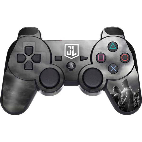The Justice League (2017) Profile Characters Poster PS3 Dual Shock wireless controller Skin