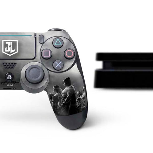 The Justice League (2017) Profile Characters Poster PS4 Slim Bundle Skin