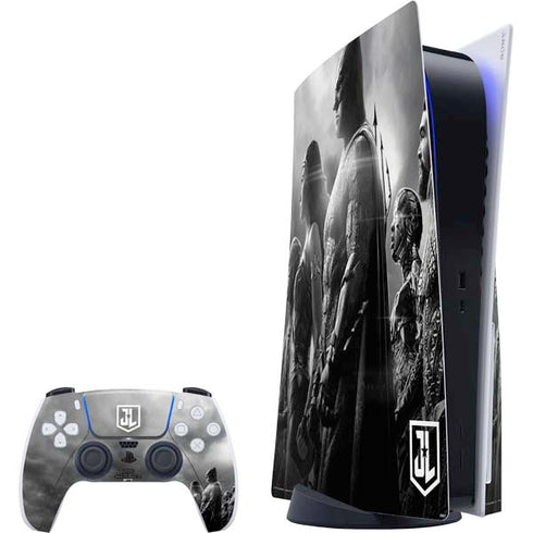 The Justice League (2017) Profile Characters Poster PS5 Bundle Skin