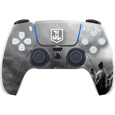 The Justice League (2017) Profile Characters Poster PS5 Controller Skin