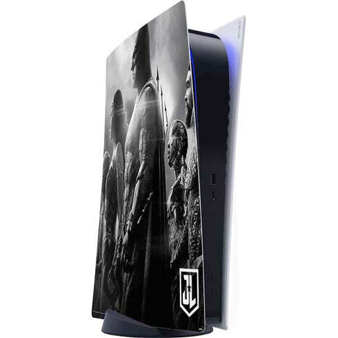 The Justice League (2017) Profile Characters Poster PS5 Digital Edition Console Skin