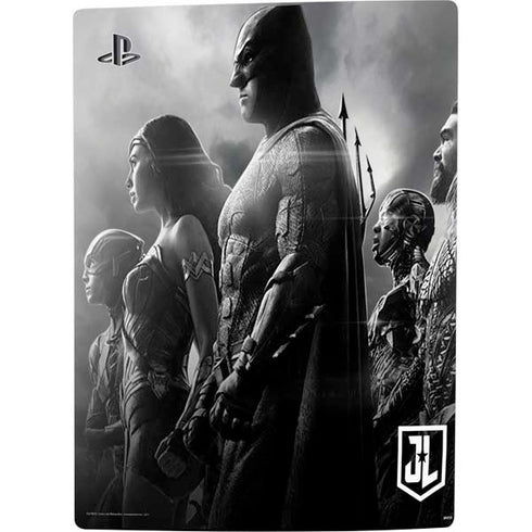 The Justice League (2017) Profile Characters Poster PS5 Digital Edition Console Skin