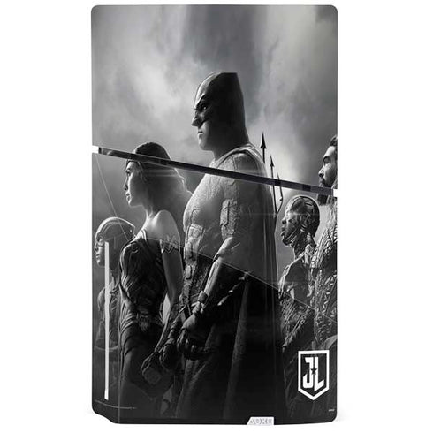 The Justice League (2017) Profile Characters Poster PS5 Slim Disk Bundle Skin