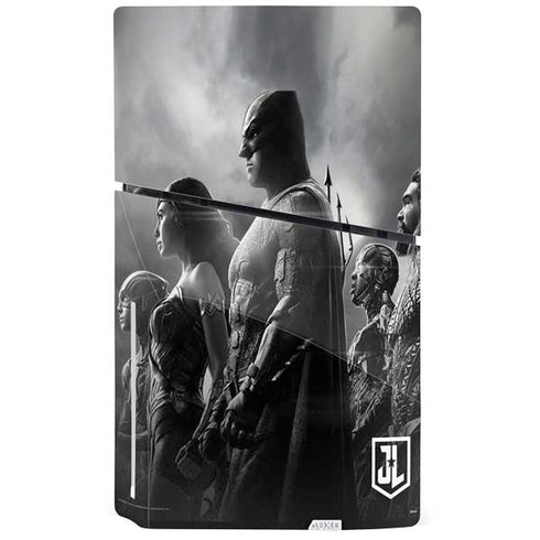 The Justice League (2017) Profile Characters Poster PS5 Slim Disk Console Skin