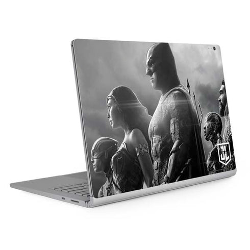 The Justice League (2017) Profile Characters Poster Surface Book 2 13.5in Skin