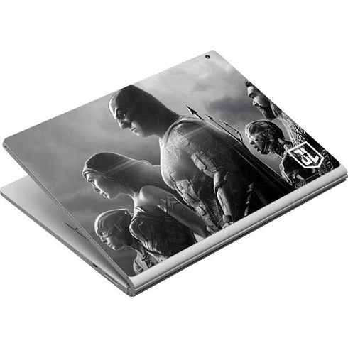 The Justice League (2017) Profile Characters Poster Surface Book Skin