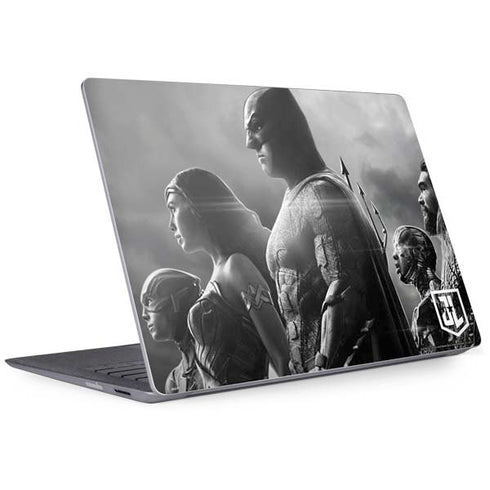 The Justice League (2017) Profile Characters Poster Surface Laptop 2 Skin