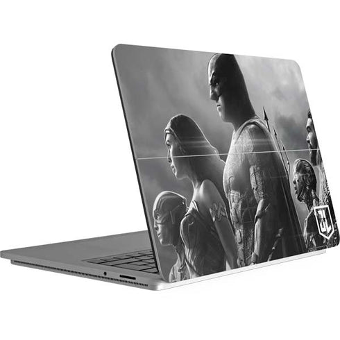 The Justice League (2017) Profile Characters Poster Surface Laptop Studio Skin
